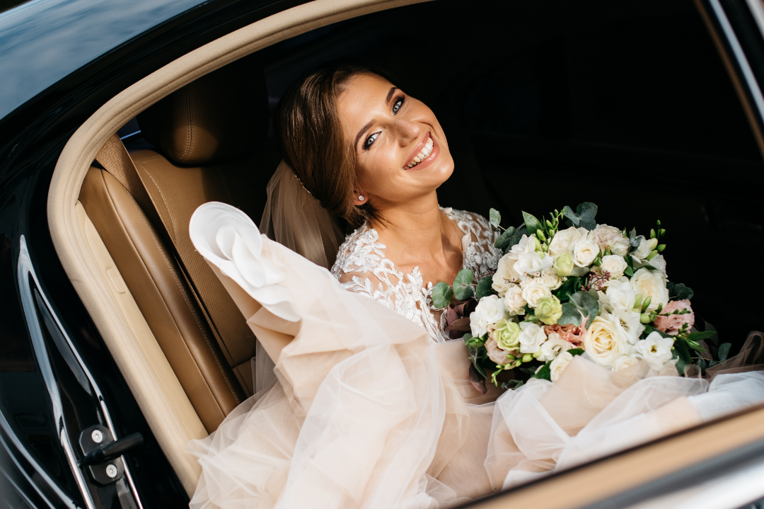 Raleigh Wedding Getaway Car