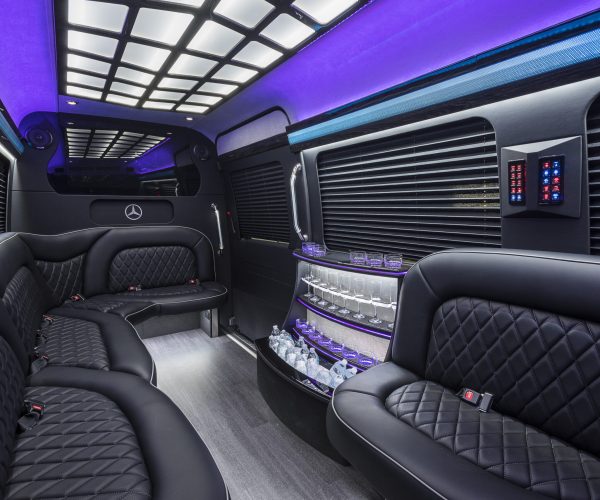 party bus interior